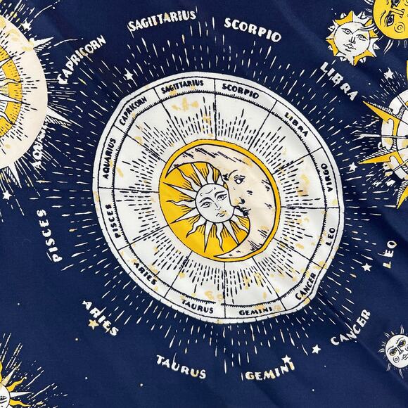 Chicos Womens Astrology Long Sleeve Top and Large Silk Scarf Set Chico's Size 2 - Picture 10 of 11